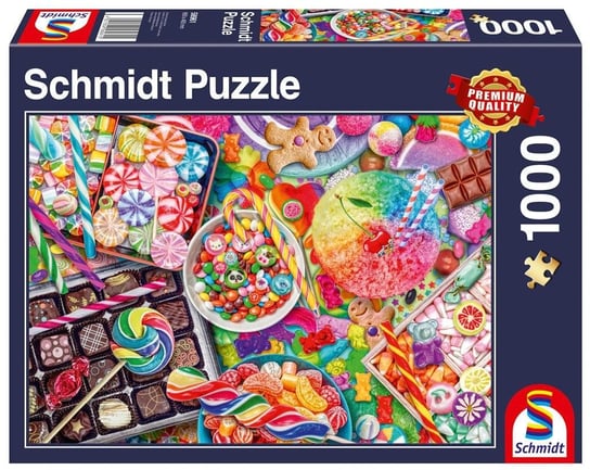 Schmidt, puzzle, Słodycze, 1000 el. Schmidt