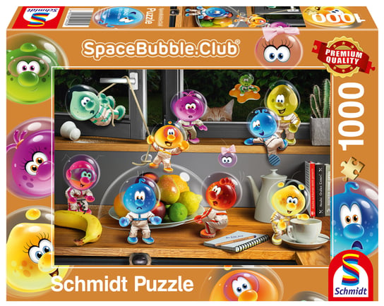 Schmidt, puzzle, Spacebubble, Podbój kuchni, 1000 el. Schmidt