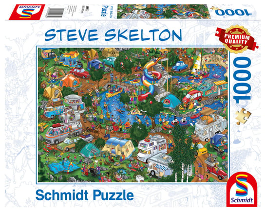 Schmidt, puzzle, Steve Skelton, Rzucić wszystko i wyjechać..., 1000 el. Schmidt