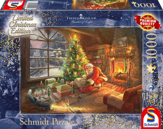 Schmidt, puzzle, Święty Przesyłka od Świętego Mikołaja, 1000 el. Schmidt