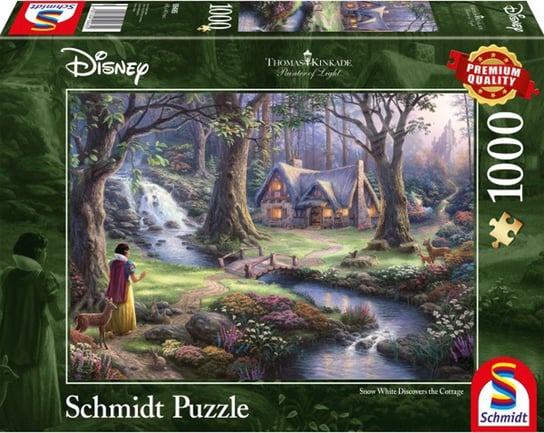 Schmidt, puzzle, T. Kinkade Królewna Śnieżka, 1000 el. Schmidt