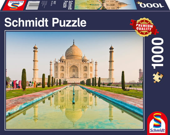 Schmidt, puzzle, Taj Mahal / Agra, 1000 el. Schmidt