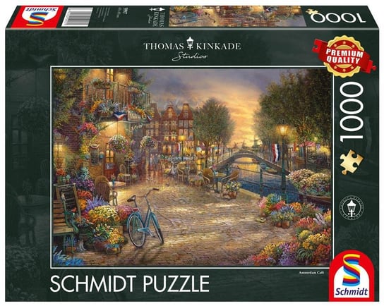 Schmidt, puzzle, Thomas Kinkade, Amsterdam, 1000 el. Schmidt
