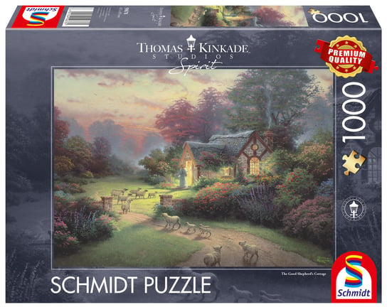 Schmidt, puzzle, Thomas Kinkade, Chatka Dobrego Pasterza, 1000 el. Schmidt