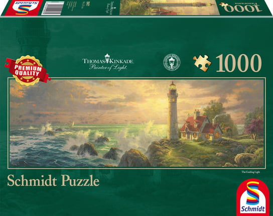 Schmidt, puzzle, Thomas Kinkade, Kieruj Się Światłem (Panorama), 1000 el. Schmidt