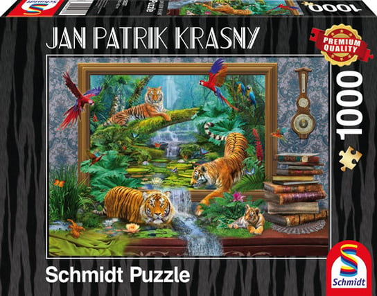 Schmidt, puzzle, Tygrysy, 1000 el. Schmidt