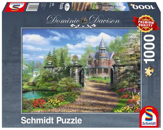 Schmidt, puzzle, Wiejska Posiadłość, 1000 el. Schmidt