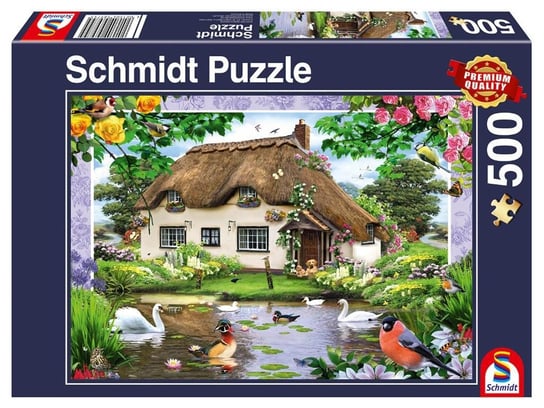 Schmidt, puzzle, Wiejski domek, 500 el. Schmidt