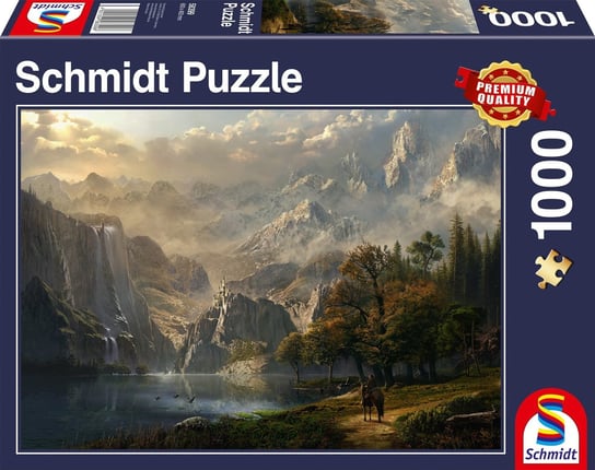 Schmidt, puzzle, Zachwycający Wodospad, 1000 el. Schmidt
