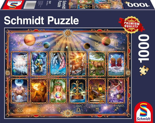 Schmidt, puzzle, Znaki zodiaku, 1000 el. Schmidt