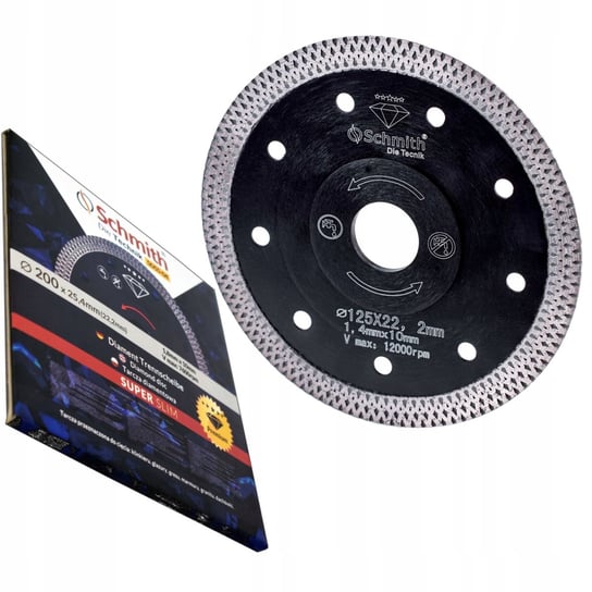 Schmith Tarcza Diamentowa Do Cięcia Gresu, Płytek 115Mm SCHMITH