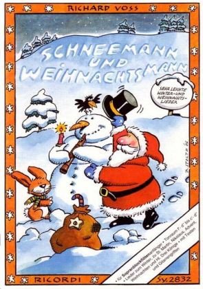 Schneemann und Weihnachtsmann Mgb Hal Leonard Srl