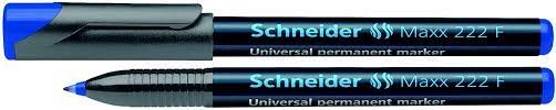 Schneider, foliopis wersalny Maxx 222 F, niebieski Schneider