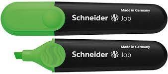 Schneider, zakreślacz job, zielony Schneider