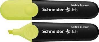 Schneider, zakreślacz job, żółty Schneider