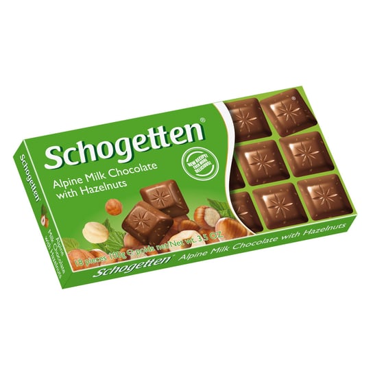 Schogetten czekolada mleczna z orzechami 100g Schogetten
