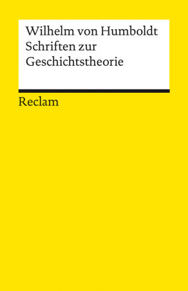 Schriften zur Geschichtstheorie Reclam, Ditzingen