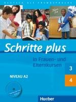 Schritte plus 3 und 4 in Frauen- und Elternkursen. Übungsbuch mit Audio-CD Darrah Gisela, Glas-Peters Sabine, Koch Elke