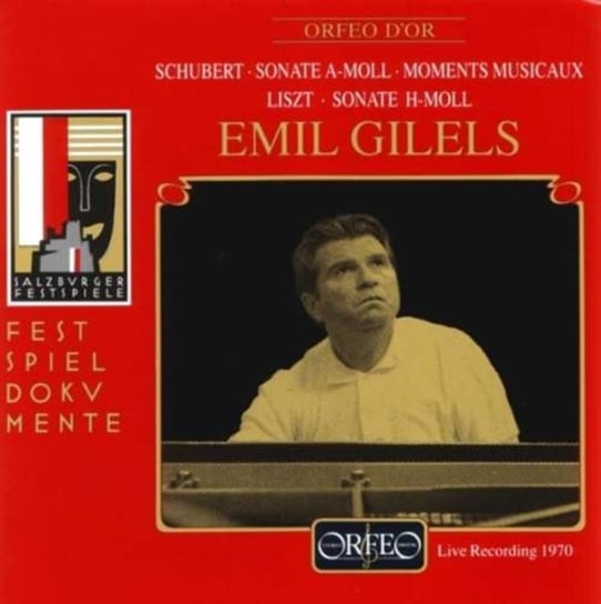 SCHUB LISZT SO A MOL MOMENTS M Gilels Emil