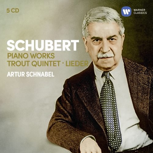 Schubert: 3 Sonatas, Impromptus, Moments Musicaux, Trout Quintet, 7 Lieder… Schnabel Artur, Pro Arte Quartet, Schnabel Therese