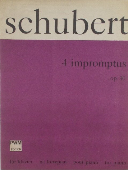 Schubert 4 impromptus Hoffman Jan