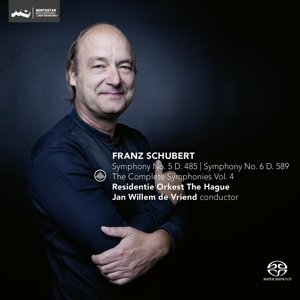 Schubert: Complete Symphonies. Volume 4: Symphony No.5 D.485 Symphony No.6 D.589 Residentie Orkest the Hague / Jan Willem De Vriend