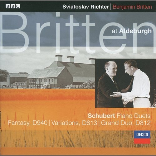 Schubert: Grand Duo Sonata In C Major, D.812 (Op. Posth.140) - 1. Allegro moderato Sviatoslav Richter, Benjamin Britten