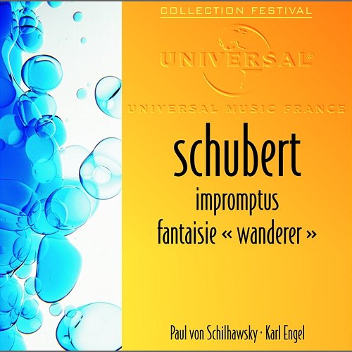 Schubert: Impromptus op.90 et op.142-Fantaisie "Wanderer" Paul von Schilhawsky, Karl Engel