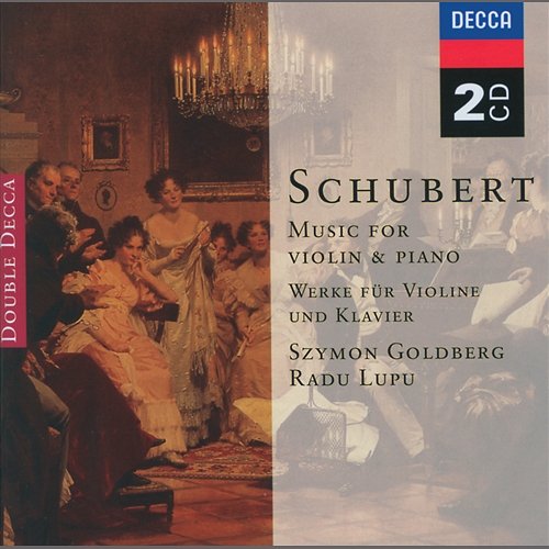Schubert: Music for Violin & Piano; Arpeggione Sonata Szymon Goldberg, Radu Lupu, Maurice Gendron, Jean Françaix