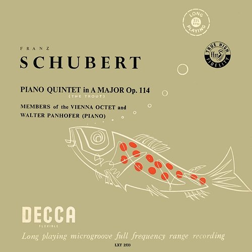 Schubert: Piano Quintet, D. 667 "Trout"; Spohr: Nonet, Op. 31 Walter Panhofer, Wiener Oktett