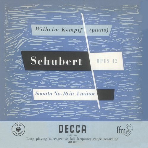 Schubert: Piano Sonatas Nos. 16 & 21 Wilhelm Kempff