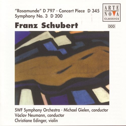 Schubert: Rosamunde, Concert Piece For Violin And Orch., Symphony No. 3 Michael Gielen