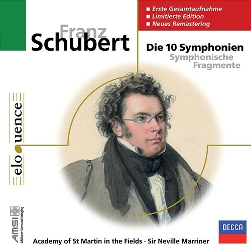 Schubert Sinfonien (Elo) Academy of St Martin in the Fields, Sir Neville Marriner