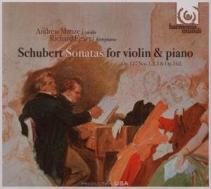 Schubert: Sonatas For Violin & Piano Manze Andrew, Egarr Richard