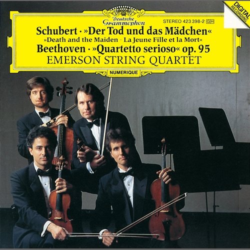 Schubert: String Quartet "Death and the Maiden" D 810 / Beethoven: String Quartet "Quartetto serioso" Op.95 Emerson String Quartet