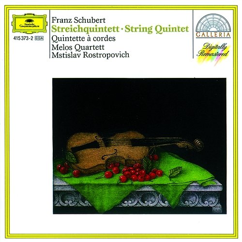 Schubert: String Quintet In C, D.956 - 3. Scherzo (Presto) - Trio Mstislav Rostropovich, Melos Quartett
