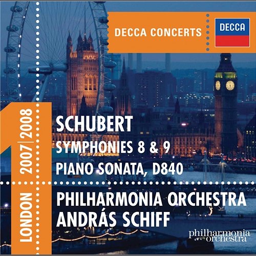 Schubert: Symphonies 8 & 9 etc Philharmonia Orchestra, András Schiff