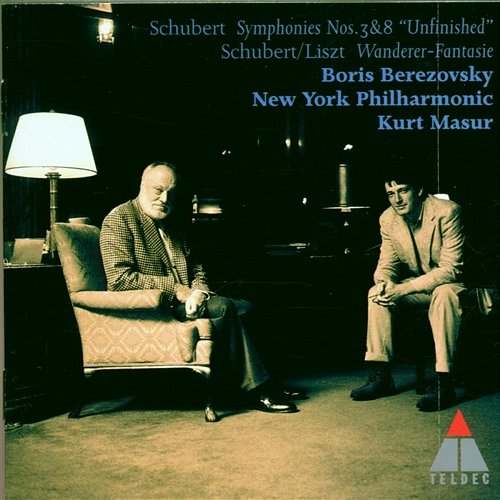 Schubert : Symphonies Nos 3, 8 & Wanderer Fantasy Boris Berezovsky, Kurt Masur & New York Philharmonic Orchestra