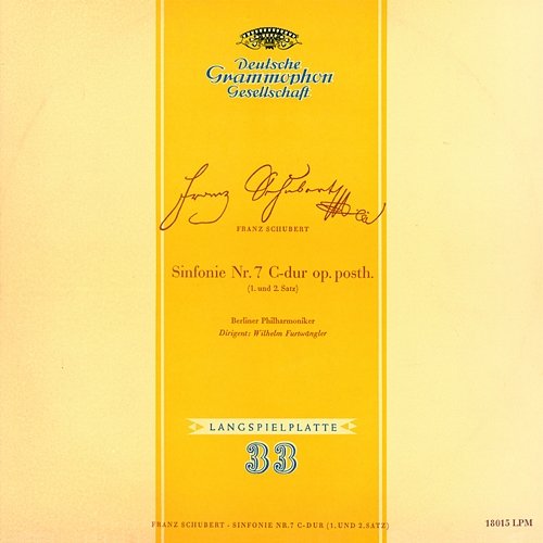Schubert: Symphony No.9; Rosamunde, Overture to "Die Zauberharfe", D.644 Wilhelm Furtwängler, Berliner Philharmoniker