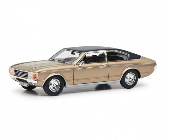 Schuco Ford Granada Coupe Gold With Black  1:43 450914300 Schuco