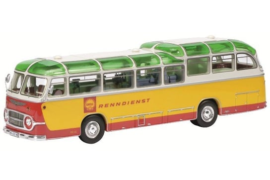 Schuco Neoplan Fh 11 Shell Renndienst Bus 1:43 450896500 Schuco