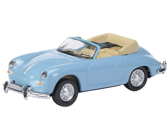 Schuco Porsche 356 Cabrio Blue 1:87 452627800 Schuco