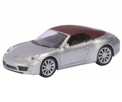 Schuco Porsche 911 Carrera S Cabriolet Sil 1:87 452617000 Schuco