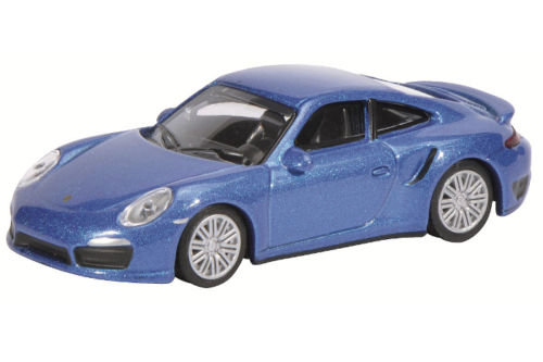 Schuco Porsche 911 Turbo (991) Sapphire Bl 1:64 452010300 Schuco
