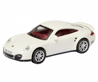 Schuco Porsche 911 Turbo White 1:87 452598400 Schuco