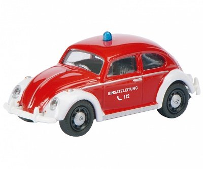 Schuco Vw Kafer Feuerwehr 1:87 452612500 Schuco