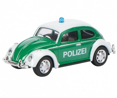 Schuco Vw Kafer Polizei 1:87 452612400 Schuco