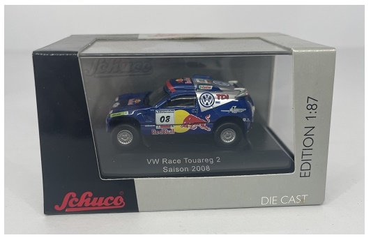 Schuco Vw Race Touareg 2 Saison 2008 #08 1:87 452547200 Schuco