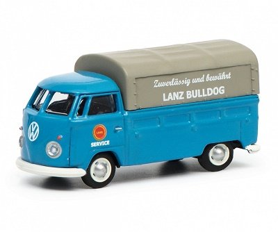 Schuco Vw T1 Lanz Blue 1:87 452634000 Schuco