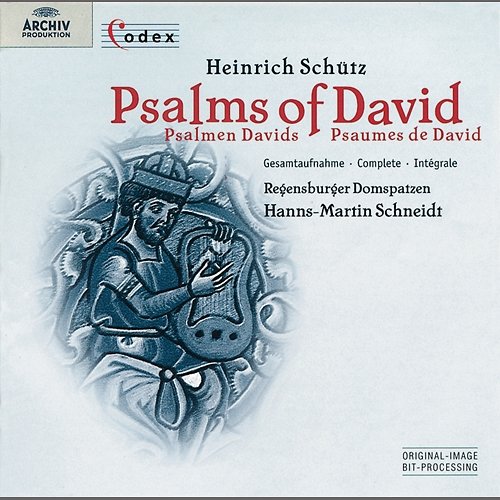 Schütz: Psalms of David Regensburger Domspatzen, Blaserkreis Fur Alte Musik Hamburg, Ulsamer Collegium, Hanns-Martin Schneidt